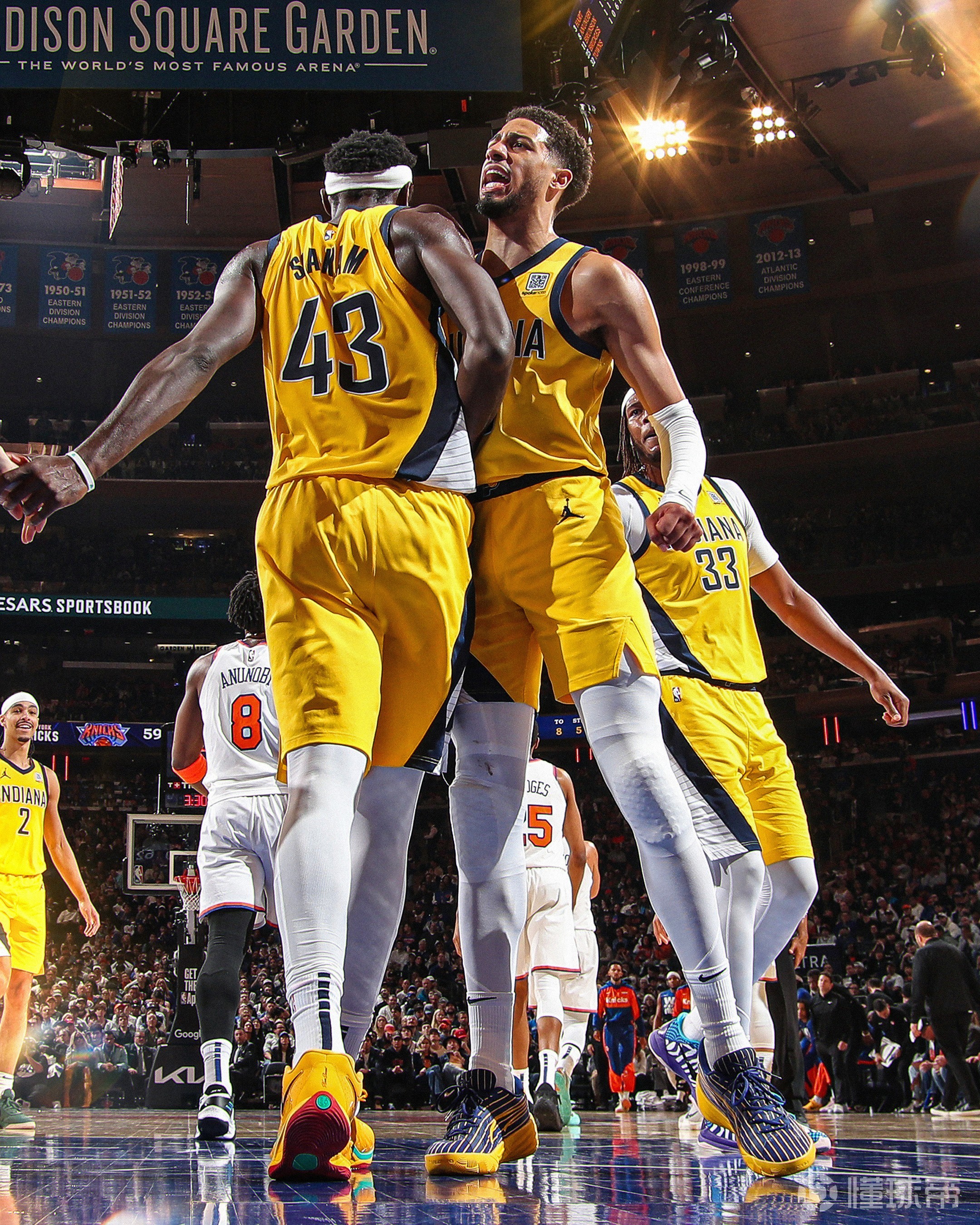 包含冲刺阶段NBA季后赛焦点战，印第安纳步行者刷新队史纪录，态度坚定，赛程密集仍需轮换的词条
